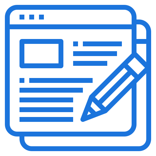 Content marketing agency writing blog content with pencil and paper